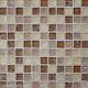 10-SF Brown crackle glass mosaic tile kitchen backsplash wall bathroom shower