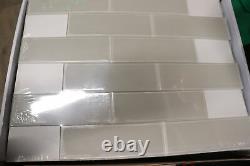 (16-Pk) Glass Mosaic Wall Tile 14-3/4 x 11-3/4 SF170144