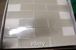 (16-Pk) Glass Mosaic Wall Tile 14-3/4 x 11-3/4 SF170144