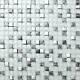 1 SQ M Black Clear Crackle Silver Glass Mosaic Bathroom Wall DIY Tiles GTR10078