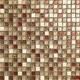 1 SQ M Cream Red Gold Silver Stone Glass Mix Bath Mosaic Wall Tiles 0065