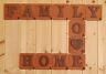 3D Large Tiles Scrabble Wooden Letter Wall Art Plywood Finished Teak Oil Decor