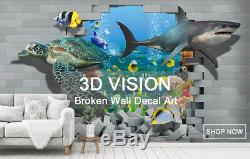3D Pretty Glass Floral 3 Texture Tiles Marble Wall Paper Decal Wallpaper Mural