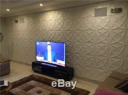 3D Wall Panel PVC Home 3D Wall Decoration DIY 3D Wall Decor 19.7(50cm) 36pcs