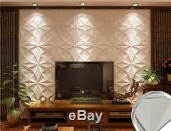 3D Wall Panel PVC Home 3D Wall Decoration DIY 3D Wall Decor 19.7(50cm) 36pcs