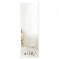(40x40) Beauty4U Wall Mirror Tiles of Glass 3PCS 40x40 Flexible Frameless