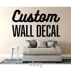72x22 Custom Wall Decal Make Your Own Personalized Vinyl Sticker Home Decor