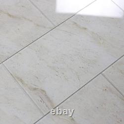 ABOLOS Glass Wall Tile 8x16 Rectified Edge Crema Marfil/Glossy (16-Sq-Ft/Case)