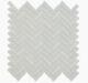 AMERICAN OLEAN Serentina Bliss 12x12 Glass Herringbone Mosaic Tile, 30 Ct, NEW