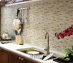 AU/UK Tile Beach Style Shell Tiles Sea Green Interlocking Kitchen Backsplash