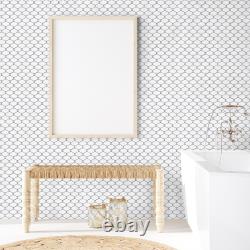Altair Badajoz Honeycomb Glass Mosaic Floor and Wall Tile
