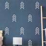 Arrow Wall Stickers Decals Geometric Style Wall Decoration DIY Vinyl Adhesive