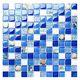 Art Mosaic Sea Blue Tile Beach House Wall Design Glass Backsplash Decor TSTNB07