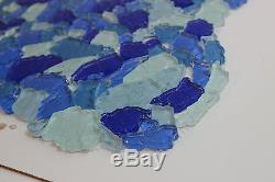 BAHAMA SURF Blue Glass Mosaic Tile Bath Pool Tiles Backsplash Spa Floor Wall