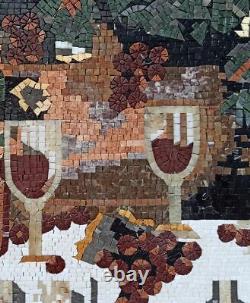 BK036, 29.53×21.65 Wine Bottle Glass Mosaic Kitchen Backsplash