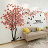 Big Tree Acrylic art wall decal 3D DIY acrylic Sticker wall decor