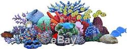 Big Tropical Coral Reef Fish Glass Mosaic Swim Pool Tile Wall Art Bath Shower