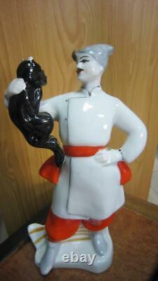 Blacksmith and the devil satan N. Gogol USSR Russian porcelain figurine 2542u