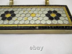 Blemished Anthropologie Bistro Tile Poppy Jewelry Organizer Wall Hanger Home