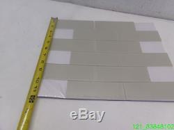 CASE OF 16 pcs 14-3/4 X 11-3/4 GLASS MOSAIC WALL TILE SF170144 NEW