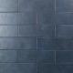Ceramic Subway Wall Tile 4 in. X 12 in. 7mm Chemical/Frost Resistant Blue