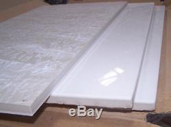 Crystal Marmo Glass Stone Tile Porcelain Floor White 24x48 Micro Glossy Wall