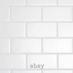 Daltile Ceramic Modular Wall Tile 3 x 6 Bright White (375 Sq Ft / Pallet)