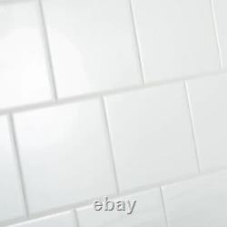 Daltile Ceramic Wall Tile Restore Bright 6 x 6 White (375 sq. Ft. / pallet)