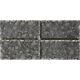 Daltile LV36BEV1P Lavaliere 3 x 6 Rectangle Deco Wall Tile - Black Antique