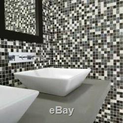 Daltile UP11MSP Uptown Glass 1 x 1 Square Mosaic Wall Tile - Beige