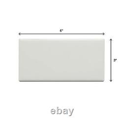 Daltile Wall Tile Ceramic Modular 3 x 6 Bright White (375 Sq. Ft. / Pallet)