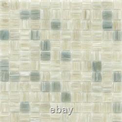 Emser Tile W87SWIR1212MO1P Swirl 12 x 12 Square Wall Mosaic Pearl