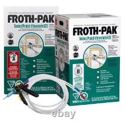FROTH-PAKT 620 Low GWP Spray Foam Insulation, Applicator, 15 ft Hose & Nozzles