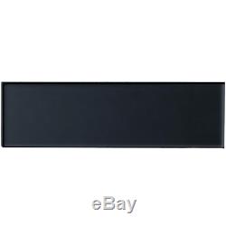 Forever Royal Gray Field 4 In. X 16 In. Metallic Matte Glass Wall Tile (9-Pack)