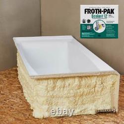 Froth Pak 12, Low GWP Formula Spray Foam Insulation, 2 Pack Kit with Gloves