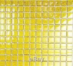 GOLD HAMMERED 3D Mosaic tile Square WALL KITCHEN & BATH 70-0707 10 sheet