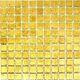 GOLD Translucent Mosaic tile GLASS WALL Bath&Kitchen Splashback-120-074210sheet