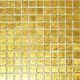 GOLD Translucent Mosaic tile GLASS WALL Bath&Kitchen Splashback 120-078210sheet