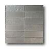 Glacier 2x6 Stack Mounted Glass Mosaic Tiles Palladium Backsplash/Bathroom