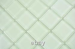 Glass Mosaic Fluorescent Green Mosaic Tiles Wall Mirror Tiles Kitchen Bath M
