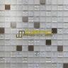 Glass, Stone, and Metal Kitchen Backsplash Bathroom Mosaic Tile, GM 8301-Diana