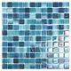 Glass Swimming Pool Tile Seven Seas Bathroom Wall Backsplash Sapphire Blue
