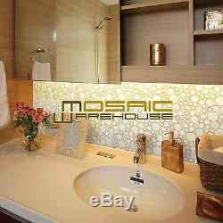 Glass Wall Kitchen Backsplash Bathroom Mosaic Tile, GM 4101-Mist