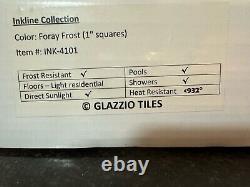 Glazzio Tiles Inkline Collectino Foray Frost (1 squares) 7 sheets