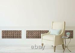 Gold Mosaic Self Adhesive Wall Tile Backsplash Kitchen Decor Wall Decals Sticker