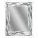 Headwest Reeded Charcoal Tiles Wall Mirror 30 inches by 24 inches 30 x 24