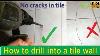 How To Drill Into A Tile Wall Without Cracking It