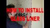 How To Install Glass Tile Liner In Tub Shower Bathroom By Dave Blake