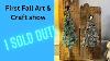 I Sold Out Of These Crushed Glass And Resin Christmas Trees At The First Fall Art U0026 Craft Show