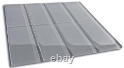 Ice Glass Subway Tile 3x6 for Backsplashes, Showers & More BOX OF 11 SQFT